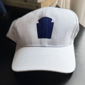 White Cap with Heinz Blue Emblem